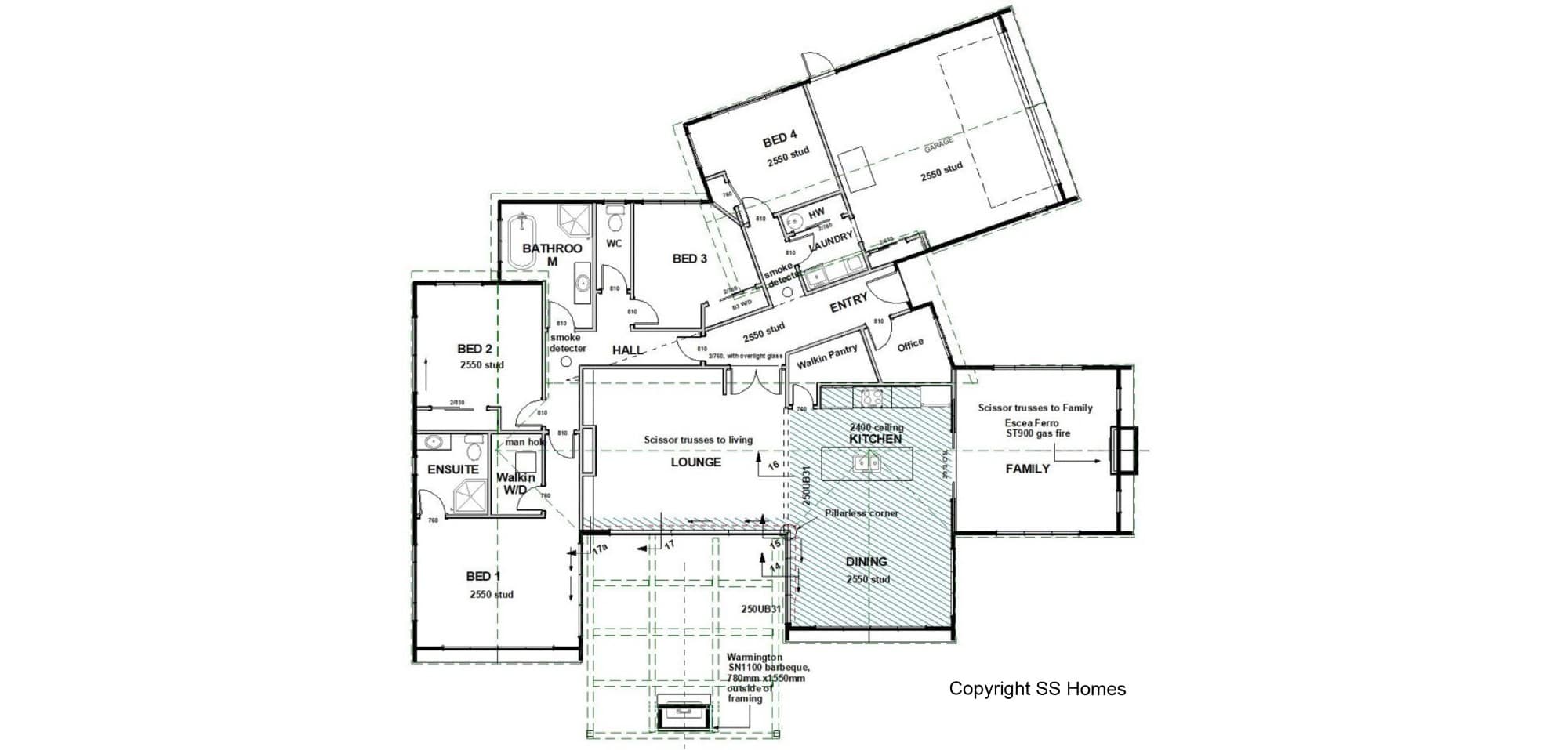 Floor plan 2000x957