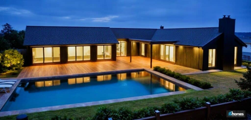 Unahi Lane four bedroom house plan with spacious living areas