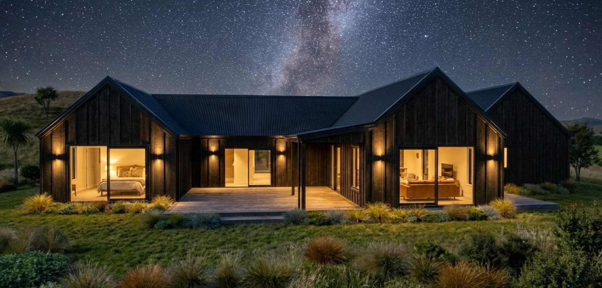 Kahuranaki Valley Board & Batten Home – Designed & Built by SS Homes Hawke’s Bay