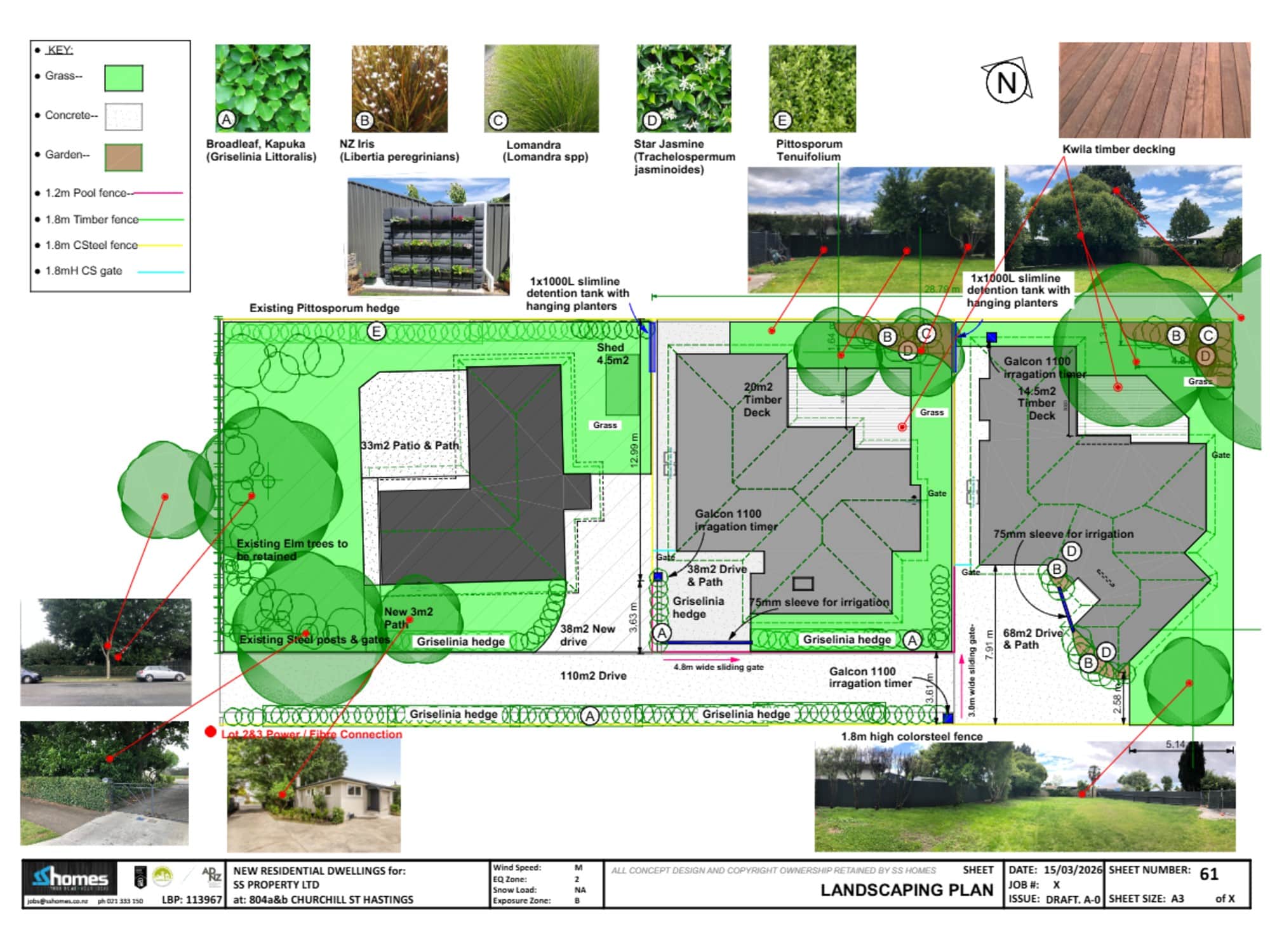 Under The Elms at 804 Churchill Street Hastings – 5 star rated holiday home with modern upgrades and private garden.